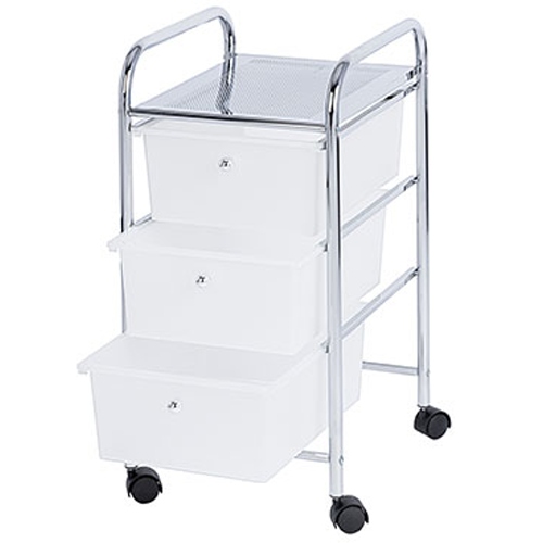 CARRO BAÑO WENKO 16611 MESSINA 3-CAJ CROM/BLANC